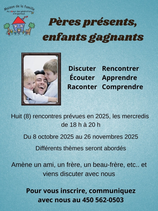Pères présents, enfants gagnants